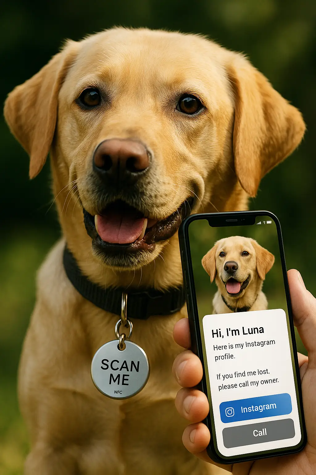 NFC Pet Tag